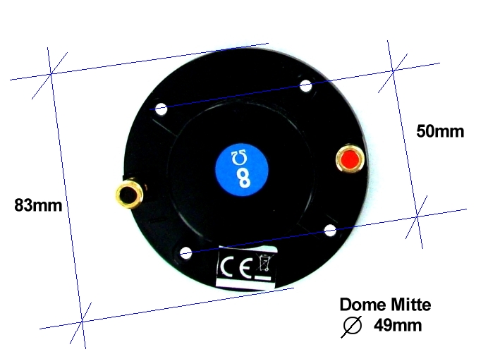 Ersatzschwingsspule-Diaphragma-ZG01-83-758-03390