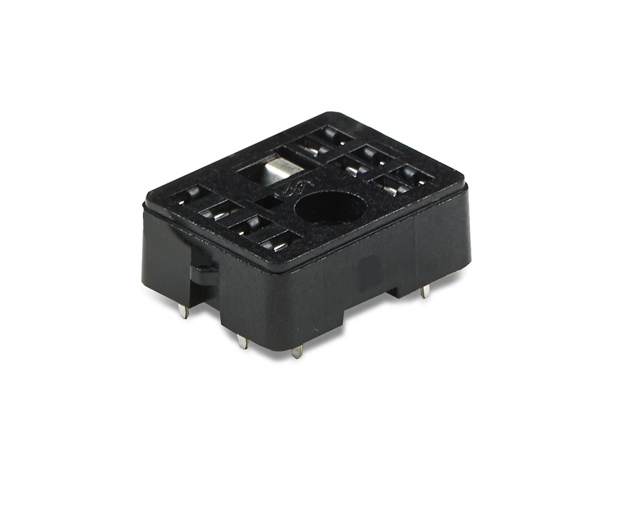 Kammrelaisfassung 10pin Size-1 V23154-Z1001 vergoldete Lötpins für Leiterplatte