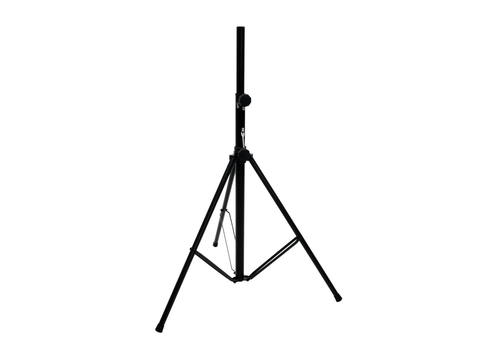 Lautsprecherstativ von 117-205 cm ausfahrbar Stahl bis Belastbar bis 50KG Schwarz