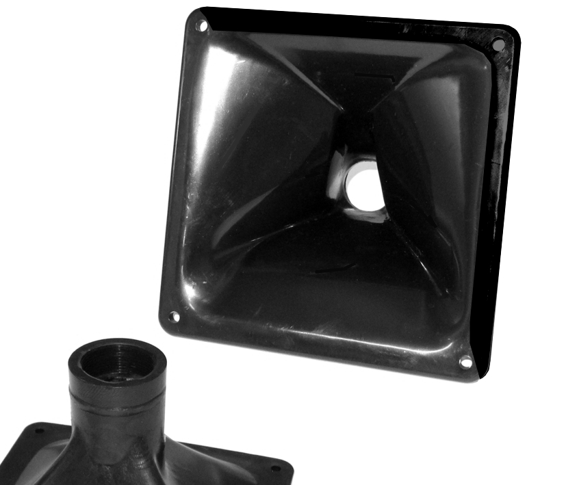 HochtonHorn_160x160mm_83-759-02135_B01N Hochtonhorn 160x160mm Horn ohne Treiber