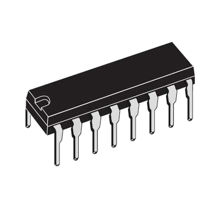 74HC42 CMOS IC DIP16 BCD to Decimal Decoder