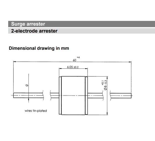 43-899-00150_Zeichnung_Gasentladungsableiter