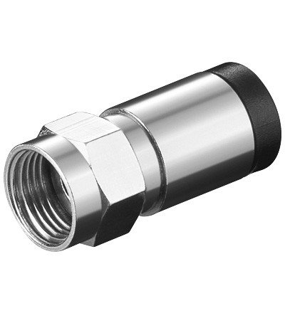 F-Stecker Kompressionsstecker für 7mm Koaxkabel