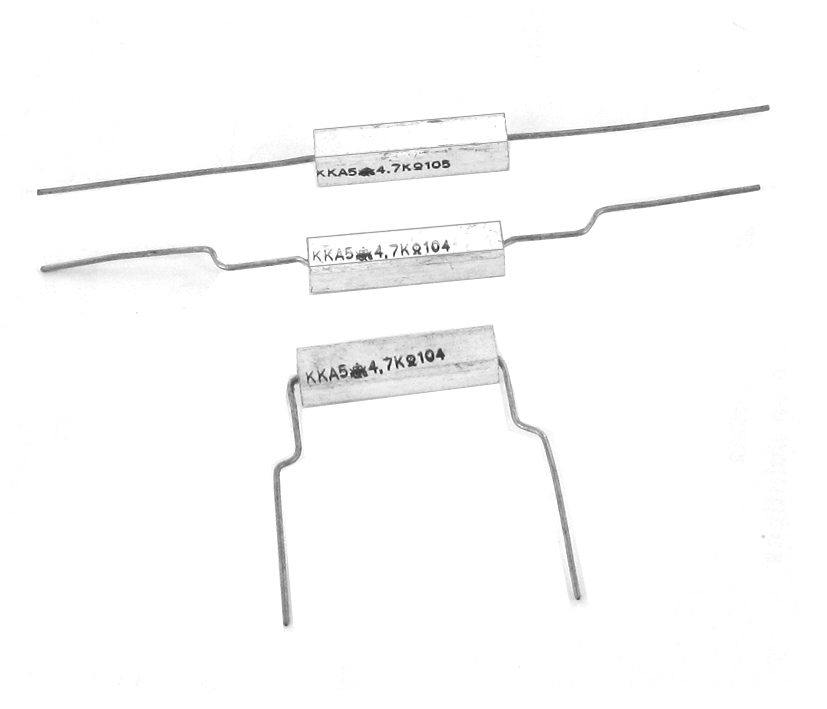 4,7kOhm Widerstand 5W axial 4K7