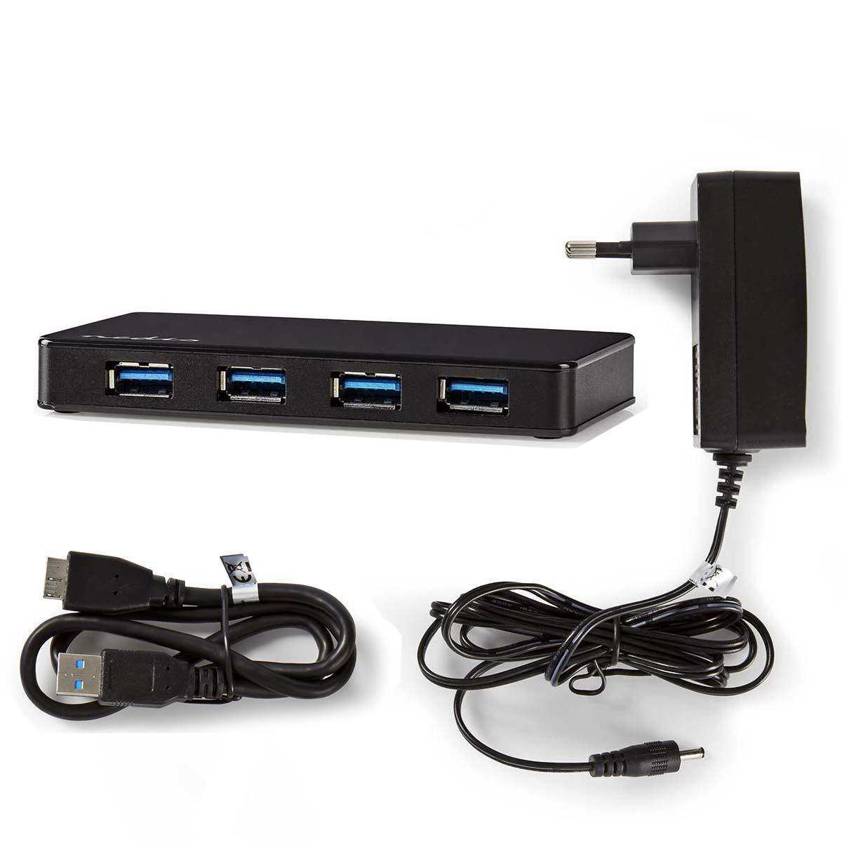 USB Hub USB 4-fach USB3 inkl Netzteil