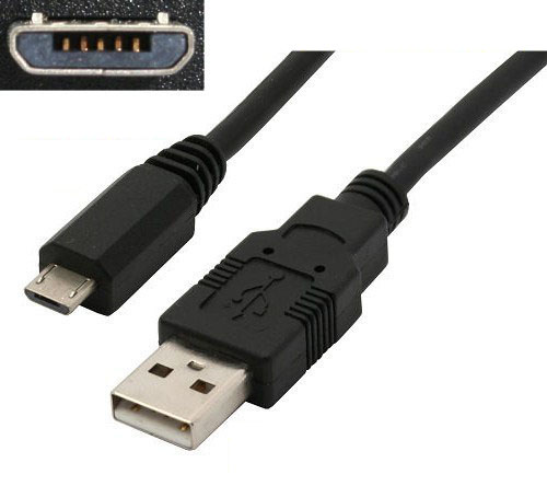 53-682-00999-Micro-USB-Kabel-Bild4 1m Micro USB Kabel USB2 Micro-USB-Stecker-B auf USB-A