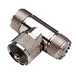 81-863-00650_PL259_T-Stueck_bild3 PL259 T Stück 1xStecker auf 2xBuchsen