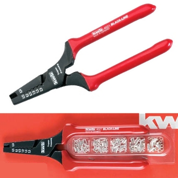 97-905-00035-kwb-402200-2014 Aderendhülsenzange 0,25-2,5qmm Kerbzange Preßzange