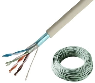 42-773-04170-LAN-kabel-bild01 100m LAN Kabel Cat5e FUTP 4x2 8-adrig geschirmt