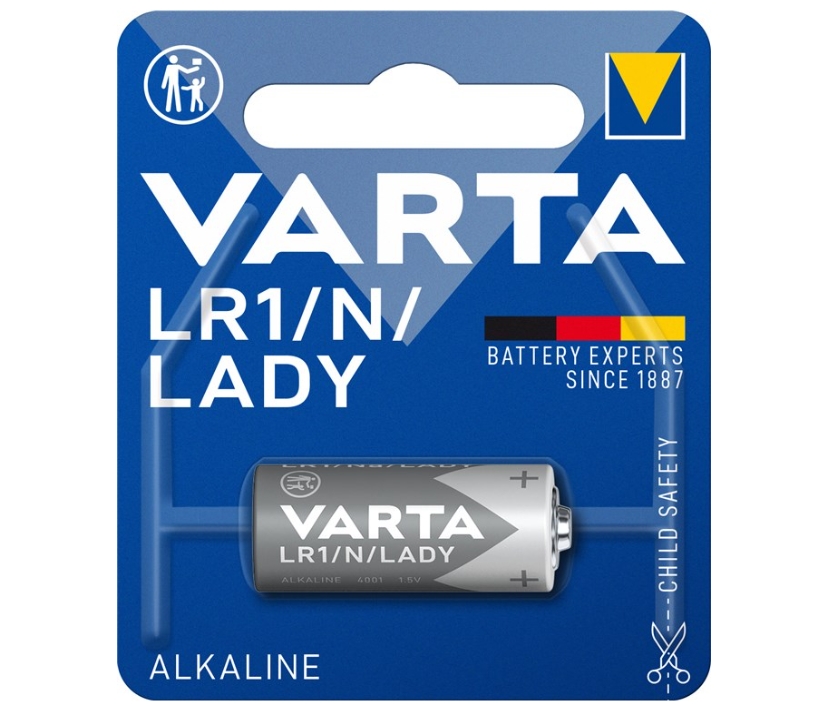 1,5V Batterie Lady Alkaline LR1 E90 MN9100 810 L1129 AM5 GP 910A 4001 MX9100 UM5 4901