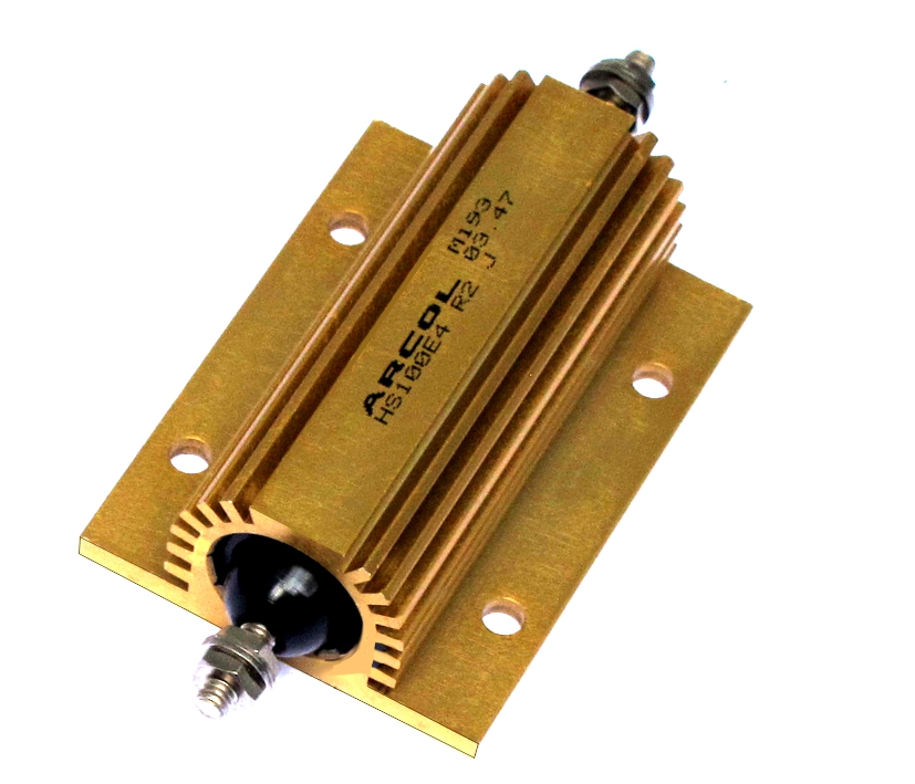 0,2ohm R2 Widerstand 100W HS100E4 65x47x24mm ALU-Gehäuse Lastwiderstand Chassismontage ARCOL HS100E4 R2 M193 