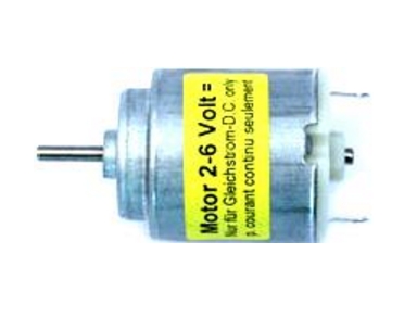 6V Motor Kleinmotor Einsatz 2-6Volt 21x27mm mit 2mm Achse